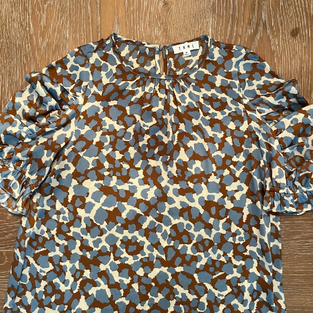 EUC THML Patterned Blouse, Medium